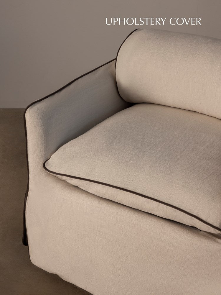 Cover Cohen Armchair Ivory Contrast