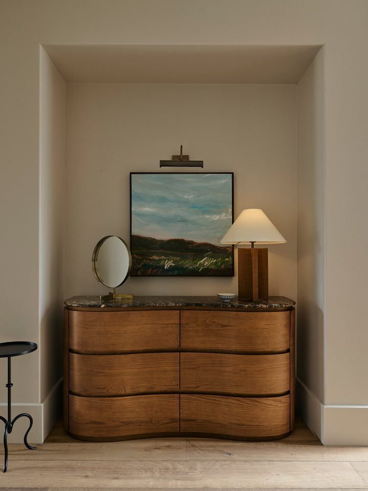 Marquis Table Lamp Pecan AUS